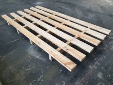 wooden skid pallet