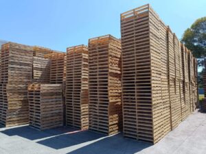 wooden pallet warehouse in melbourne