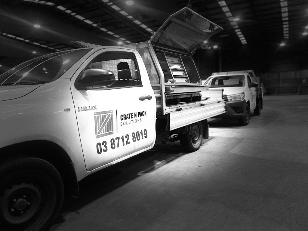 Crate n Pack Solutions branded ute