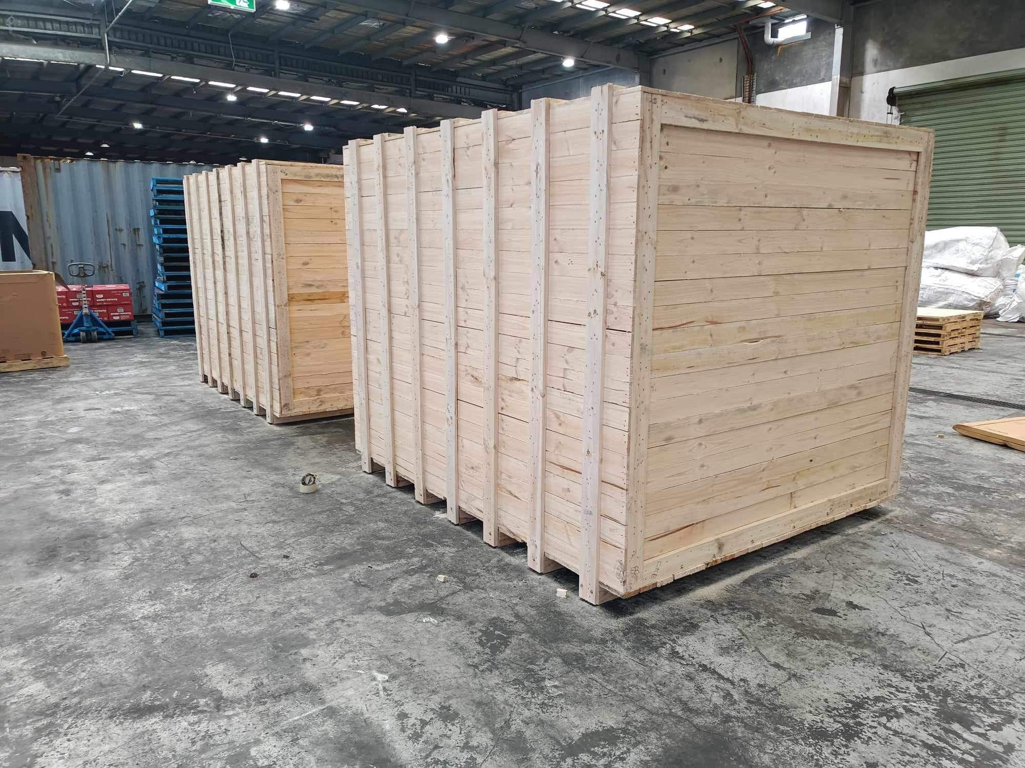 wooden crate