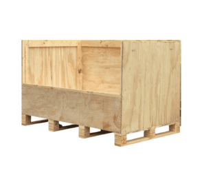 Plywood storage box