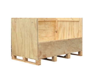 Plywood storage box