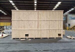 timber shipping crate