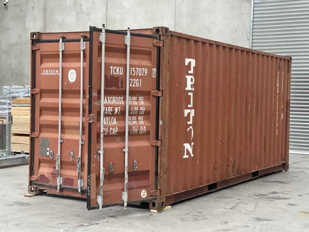 large shipping container