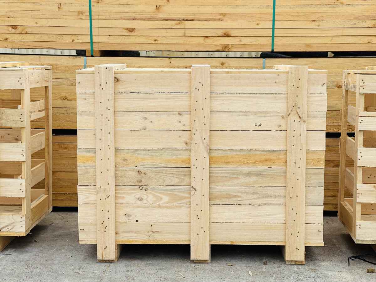 large wooden crate 2